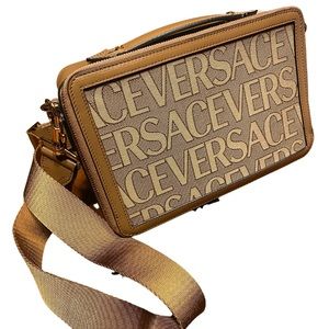 Men’s Versace Allover Crossbody Bag